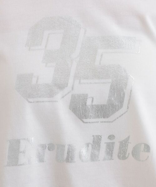 PINK-latte / ピンク ラテ カットソー | 衿付き箔ナンバーロンT | 詳細11