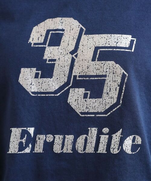 PINK-latte / ピンク ラテ カットソー | 衿付き箔ナンバーロンT | 詳細19