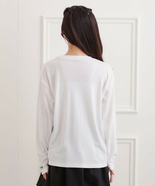 PINK-latte / ピンク ラテ その他トップス | ドットチュールキャミ＋ロンTセット | 詳細10