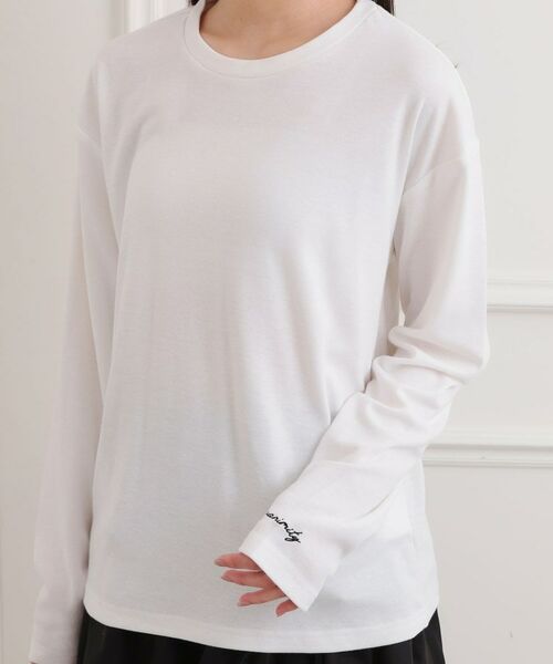 PINK-latte / ピンク ラテ その他トップス | ドットチュールキャミ＋ロンTセット | 詳細12