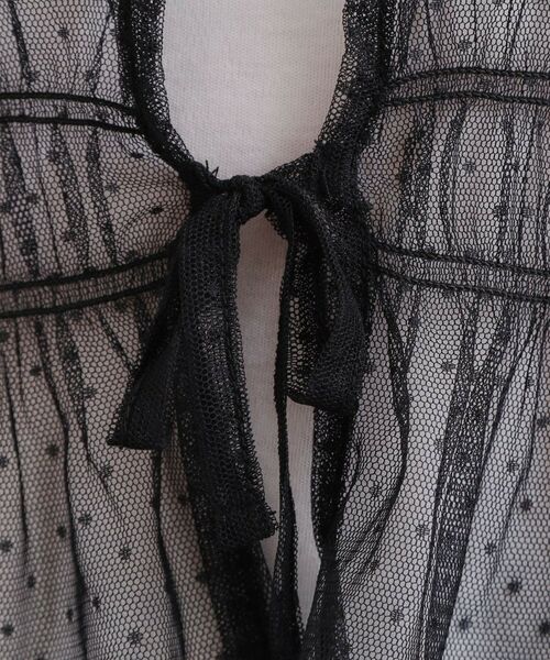 PINK-latte / ピンク ラテ その他トップス | ドットチュールキャミ＋ロンTセット | 詳細18