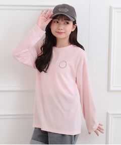 PINK-latte / ピンク ラテ Tシャツ | フロッキーくまちゃんロンT