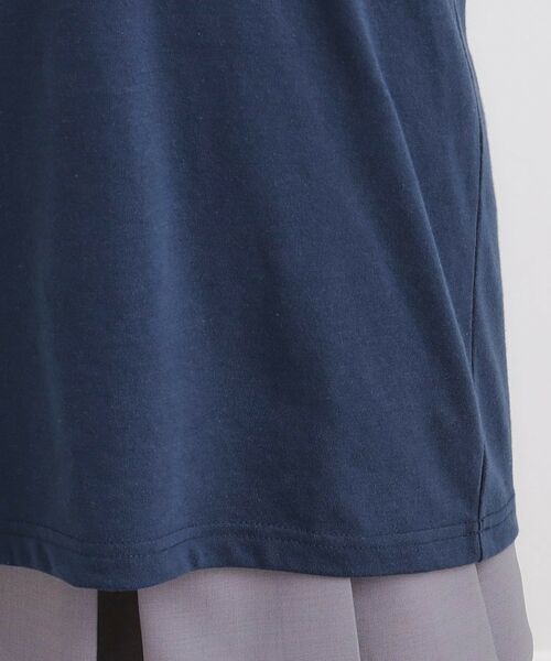 PINK-latte / ピンク ラテ Tシャツ | フロッキーくまちゃんロンT | 詳細6