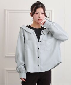 PINK-latte / ピンク ラテ カットソー | シャツドッキング長袖プルオーバー