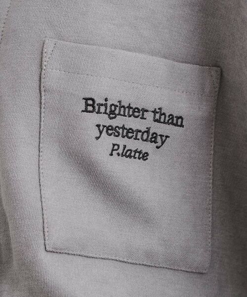 PINK-latte / ピンク ラテ カットソー | シャツドッキング長袖プルオーバー | 詳細14