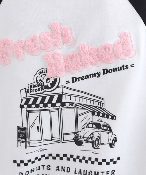 PINK-latte / ピンク ラテ Tシャツ | ラグランサガラチュニックロンT | 詳細11