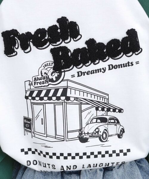 PINK-latte / ピンク ラテ Tシャツ | ラグランサガラチュニックロンT | 詳細15