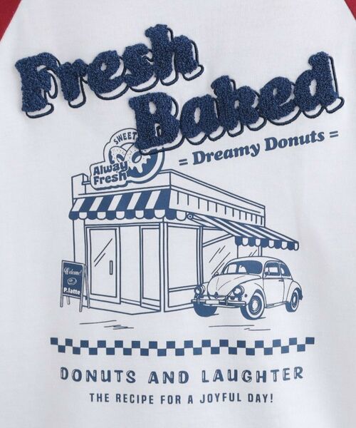 PINK-latte / ピンク ラテ Tシャツ | ラグランサガラチュニックロンT | 詳細19