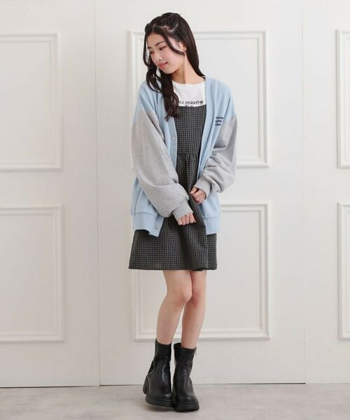 PINK-latte / ピンク ラテ カーディガン・ボレロ | バックカレッジVネックカーディガン | 詳細16