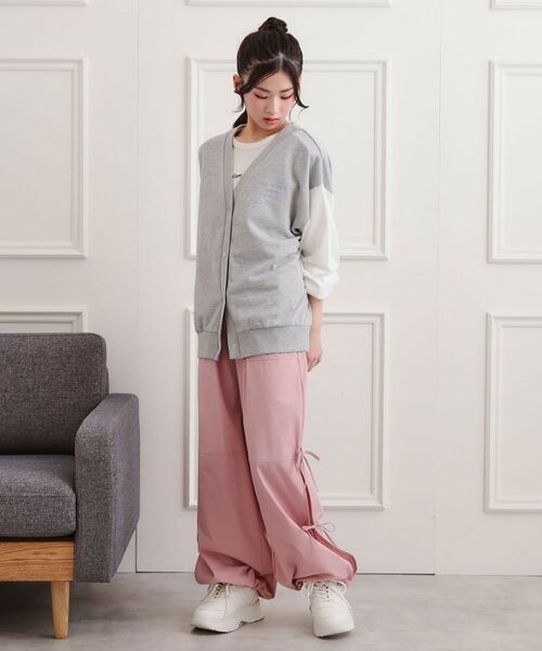 PINK-latte / ピンク ラテ カーディガン・ボレロ | バックカレッジVネックカーディガン | 詳細9