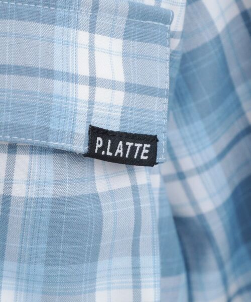 PINK-latte / ピンク ラテ レザーブルゾン・ジャケット | フード付きライトブルゾン | 詳細11