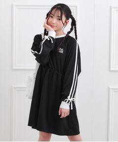 PINK-latte / ピンク ラテ ミニ丈・ひざ丈ワンピース | ポンチドロストワンピース