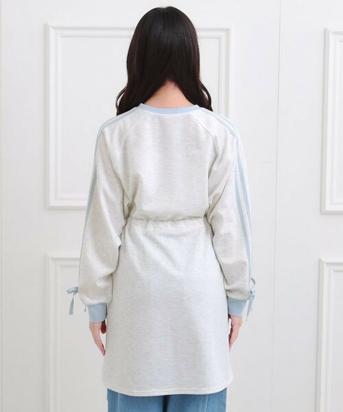 PINK-latte / ピンク ラテ ミニ丈・ひざ丈ワンピース | ポンチドロストワンピース | 詳細3