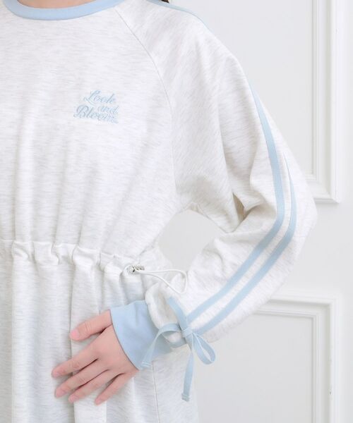 PINK-latte / ピンク ラテ ミニ丈・ひざ丈ワンピース | ポンチドロストワンピース | 詳細5