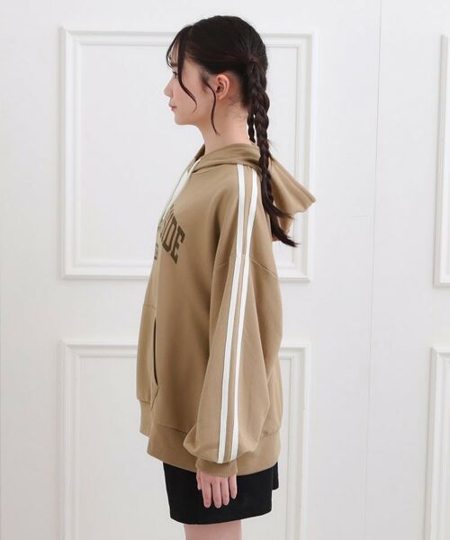 PINK-latte / ピンク ラテ セットアップ | 袖ラインパーカ＋ショートパンツセット | 詳細2