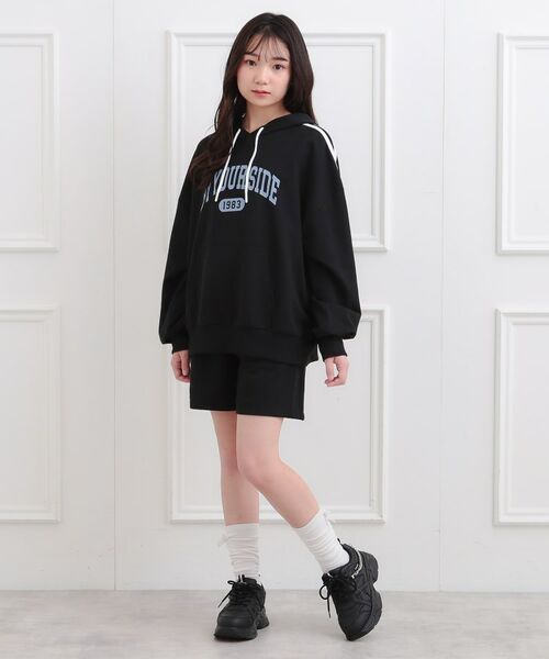 PINK-latte / ピンク ラテ セットアップ | 袖ラインパーカ＋ショートパンツセット | 詳細21