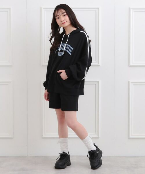 PINK-latte / ピンク ラテ セットアップ | 袖ラインパーカ＋ショートパンツセット | 詳細22