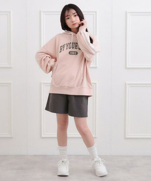 PINK-latte / ピンク ラテ セットアップ | 袖ラインパーカ＋ショートパンツセット | 詳細25