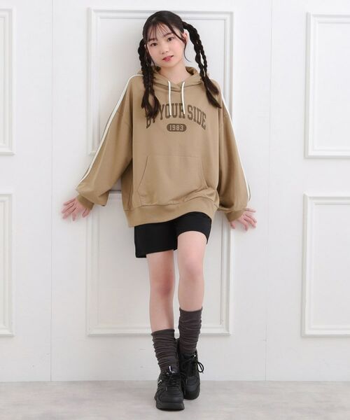 PINK-latte / ピンク ラテ セットアップ | 袖ラインパーカ＋ショートパンツセット | 詳細28