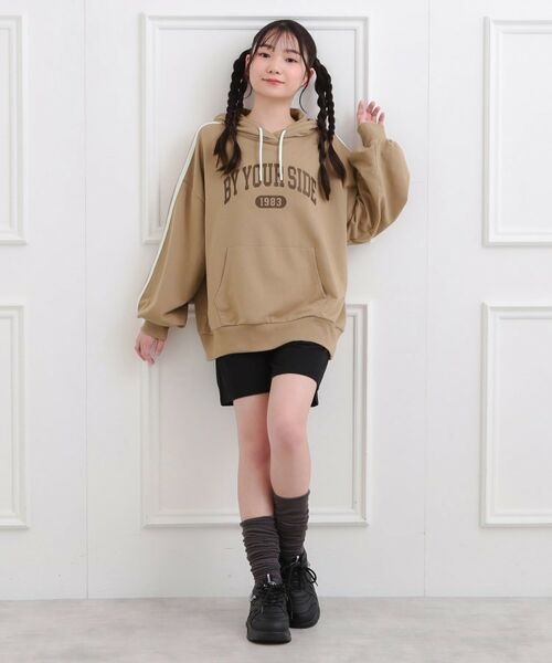 PINK-latte / ピンク ラテ セットアップ | 袖ラインパーカ＋ショートパンツセット | 詳細29