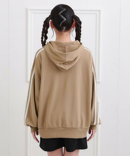 PINK-latte / ピンク ラテ セットアップ | 袖ラインパーカ＋ショートパンツセット | 詳細3