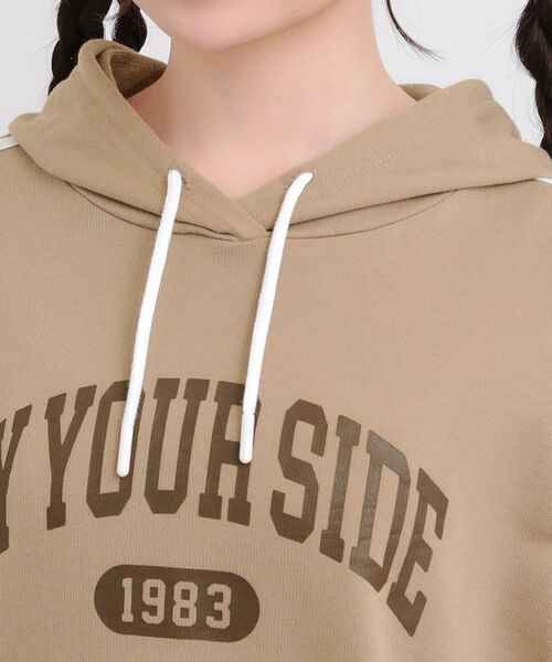 PINK-latte / ピンク ラテ セットアップ | 袖ラインパーカ＋ショートパンツセット | 詳細4