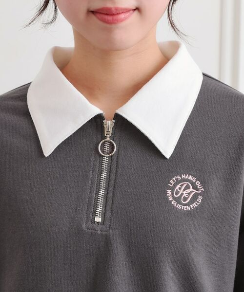 PINK-latte / ピンク ラテ セットアップ | 【セットアップ】ハーフジップ＋カーゴスカート | 詳細4