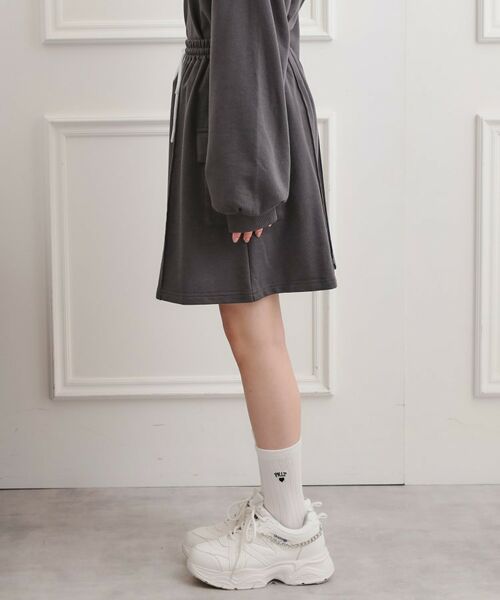PINK-latte / ピンク ラテ セットアップ | 【セットアップ】ハーフジップ＋カーゴスカート | 詳細8