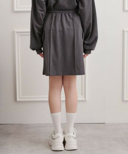 PINK-latte / ピンク ラテ セットアップ | 【セットアップ】ハーフジップ＋カーゴスカート | 詳細9