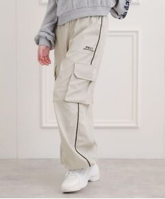 PINK-latte / ピンク ラテ パンツ | ベーシックパイピングカーゴパンツ