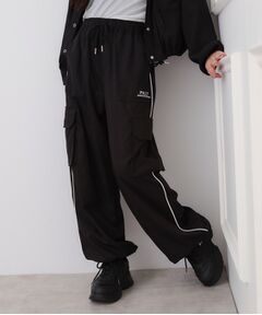 PINK-latte / ピンク ラテ パンツ | ベーシックパイピングカーゴパンツ