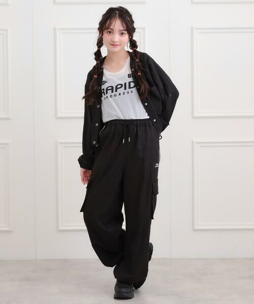 PINK-latte / ピンク ラテ パンツ | ベーシックパイピングカーゴパンツ | 詳細14