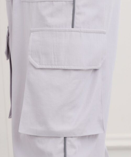 PINK-latte / ピンク ラテ パンツ | ベーシックパイピングカーゴパンツ | 詳細6