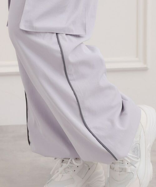 PINK-latte / ピンク ラテ パンツ | ベーシックパイピングカーゴパンツ | 詳細7