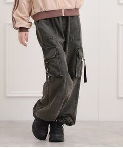 PINK-latte / ピンク ラテ デニムパンツ | ベーシックデニムカーゴパンツ