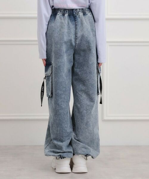 PINK-latte / ピンク ラテ デニムパンツ | ベーシックデニムカーゴパンツ | 詳細3