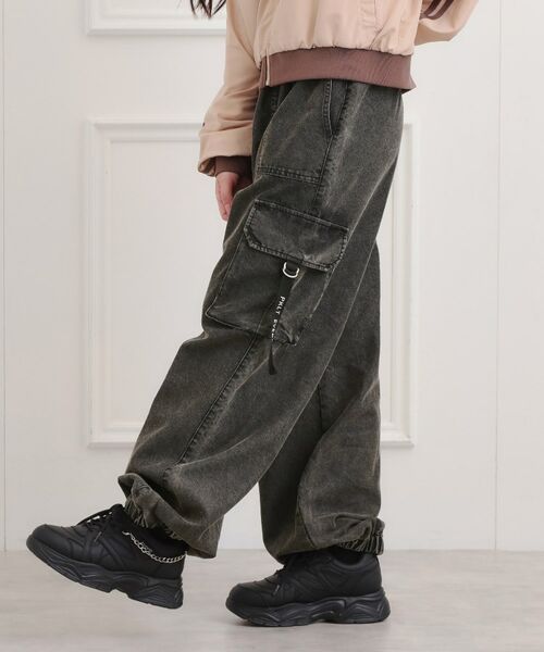 PINK-latte / ピンク ラテ デニムパンツ | ベーシックデニムカーゴパンツ | 詳細8