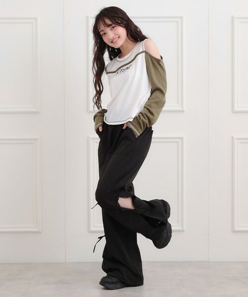 PINK-latte / ピンク ラテ パンツ | リボン付カーゴパンツ | 詳細12