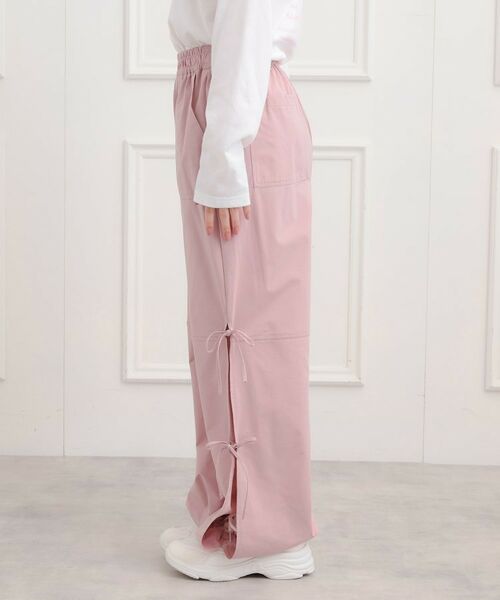 PINK-latte / ピンク ラテ パンツ | リボン付カーゴパンツ | 詳細2
