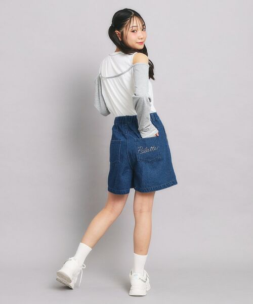 PINK-latte / ピンク ラテ ショート・ハーフ・半端丈パンツ | ハイウエストショートパンツ | 詳細19