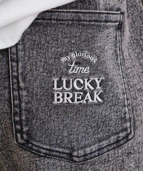 PINK-latte / ピンク ラテ パンツ | ワンポイント刺繍イージーロングパンツ | 詳細16