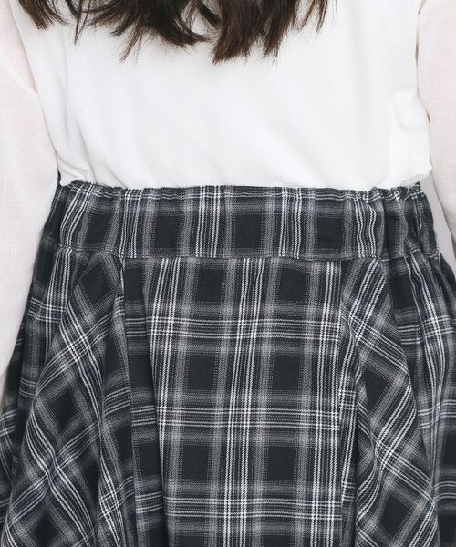 PINK-latte / ピンク ラテ ミニ・ひざ丈スカート | 変形ヘムスカート | 詳細5