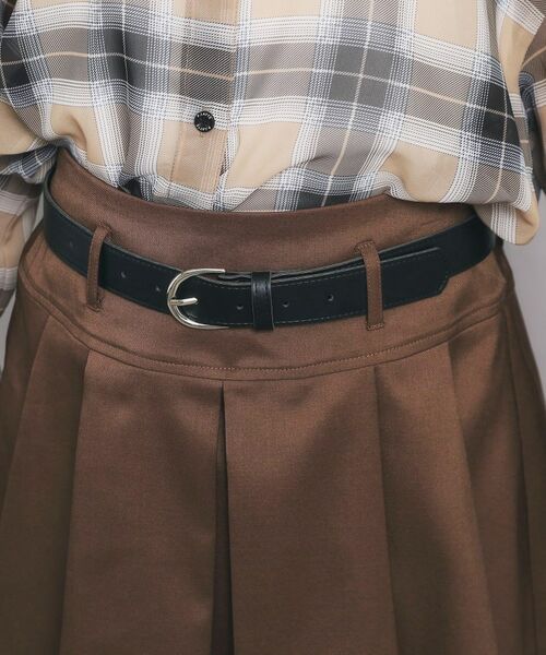 PINK-latte / ピンク ラテ ミニ・ひざ丈スカート | ベルト付プリーツスカート | 詳細4