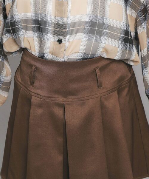 PINK-latte / ピンク ラテ ミニ・ひざ丈スカート | ベルト付プリーツスカート | 詳細5