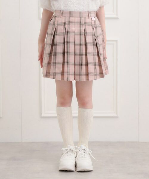 PINK-latte / ピンク ラテ ミニ・ひざ丈スカート | インパン付プリーツスカート | 詳細1