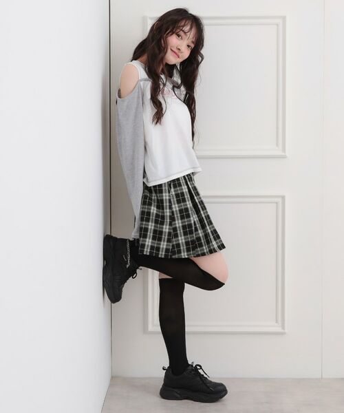 PINK-latte / ピンク ラテ ミニ・ひざ丈スカート | インパン付プリーツスカート | 詳細19