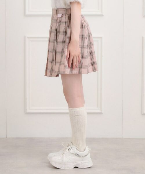 PINK-latte / ピンク ラテ ミニ・ひざ丈スカート | インパン付プリーツスカート | 詳細2