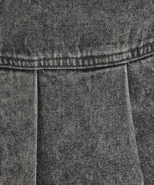 PINK-latte / ピンク ラテ デニムスカート | デニム裾プリーツスカート | 詳細12