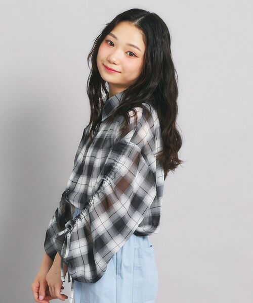 PINK-latte / ピンク ラテ その他トップス | 【セットアイテム】ドロストチェック+タンクセット | 詳細12