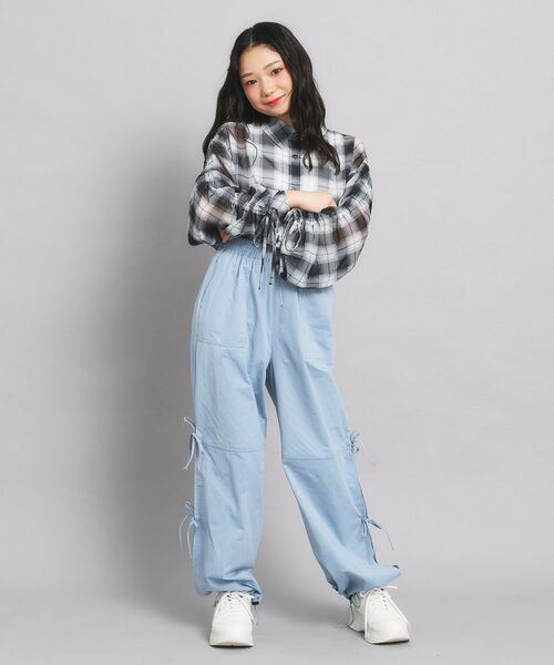 PINK-latte / ピンク ラテ その他トップス | 【セットアイテム】ドロストチェック+タンクセット | 詳細13